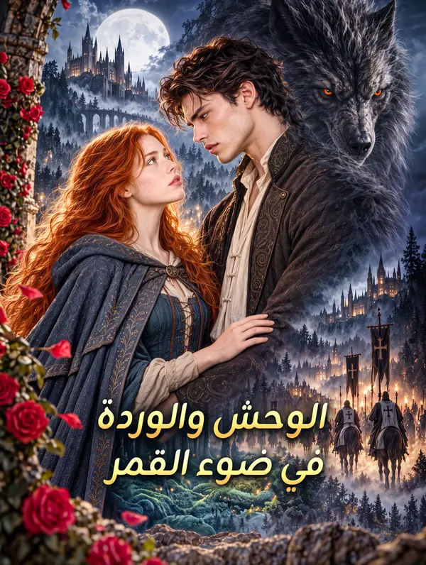الوحش والوردة في ضوء القمر