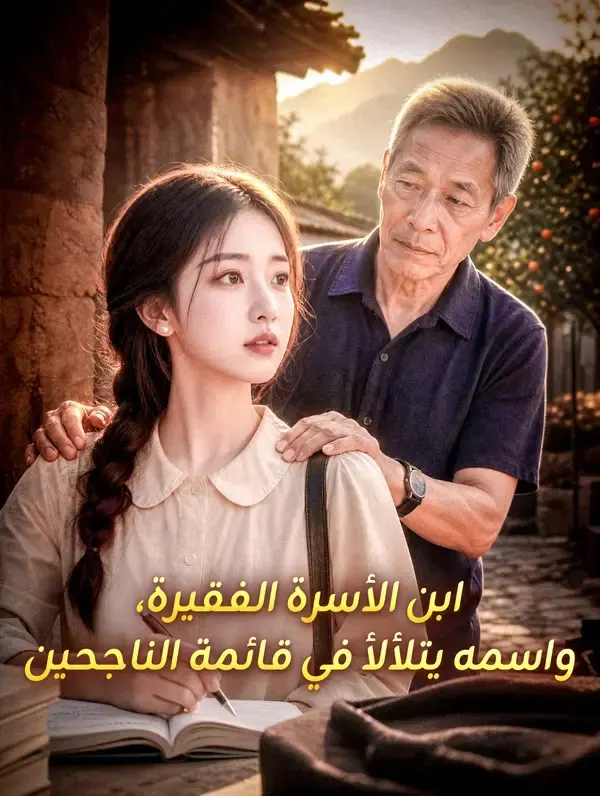 ابن الأسرة الفقيرة، واسمه يتلألأ في قائمة الناجحين