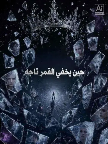حين يخفي القمر تاجه