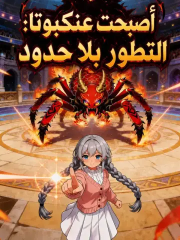 أصبحت عنكبوتا التطور بلا حدود