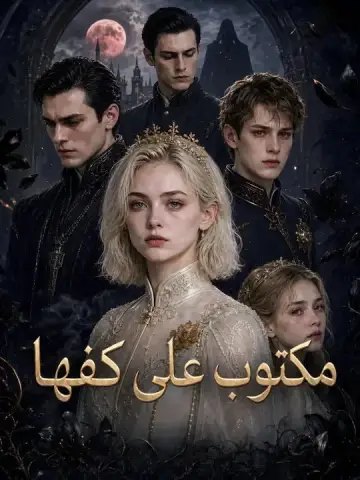 مكتوب على كفها